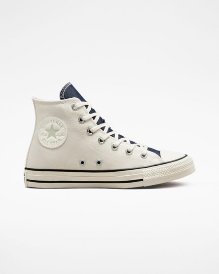 Women's Converse Chuck Taylor All Star Denim High Top Shoes Beige / Navy / Olive | AU 685CEA